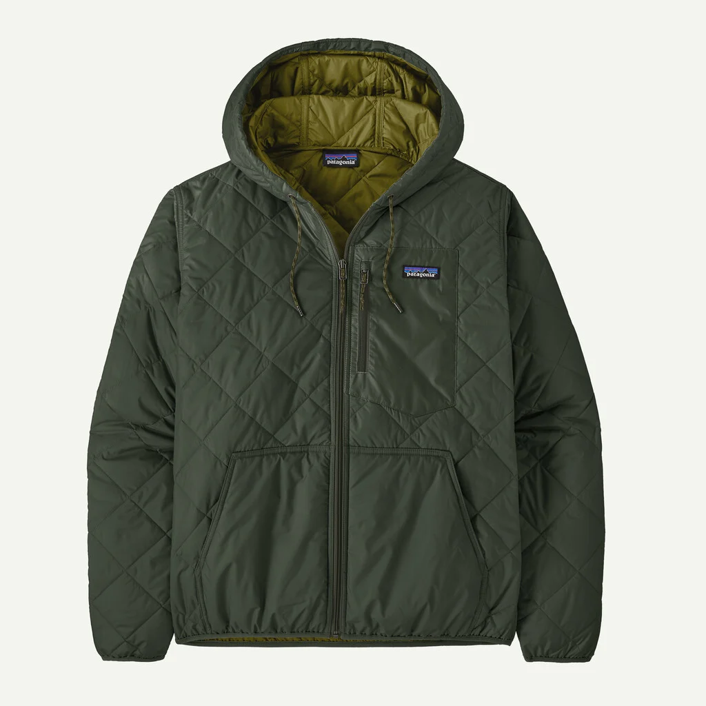 Patagonia Men's Diamond Quilted Bomber Hoody - W26 - Aj's Ski and